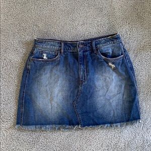 Denim skirt